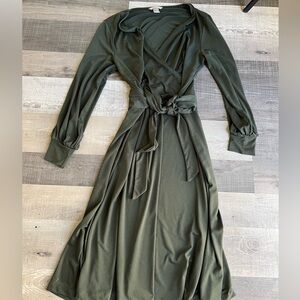 H&M Dress faux wrap